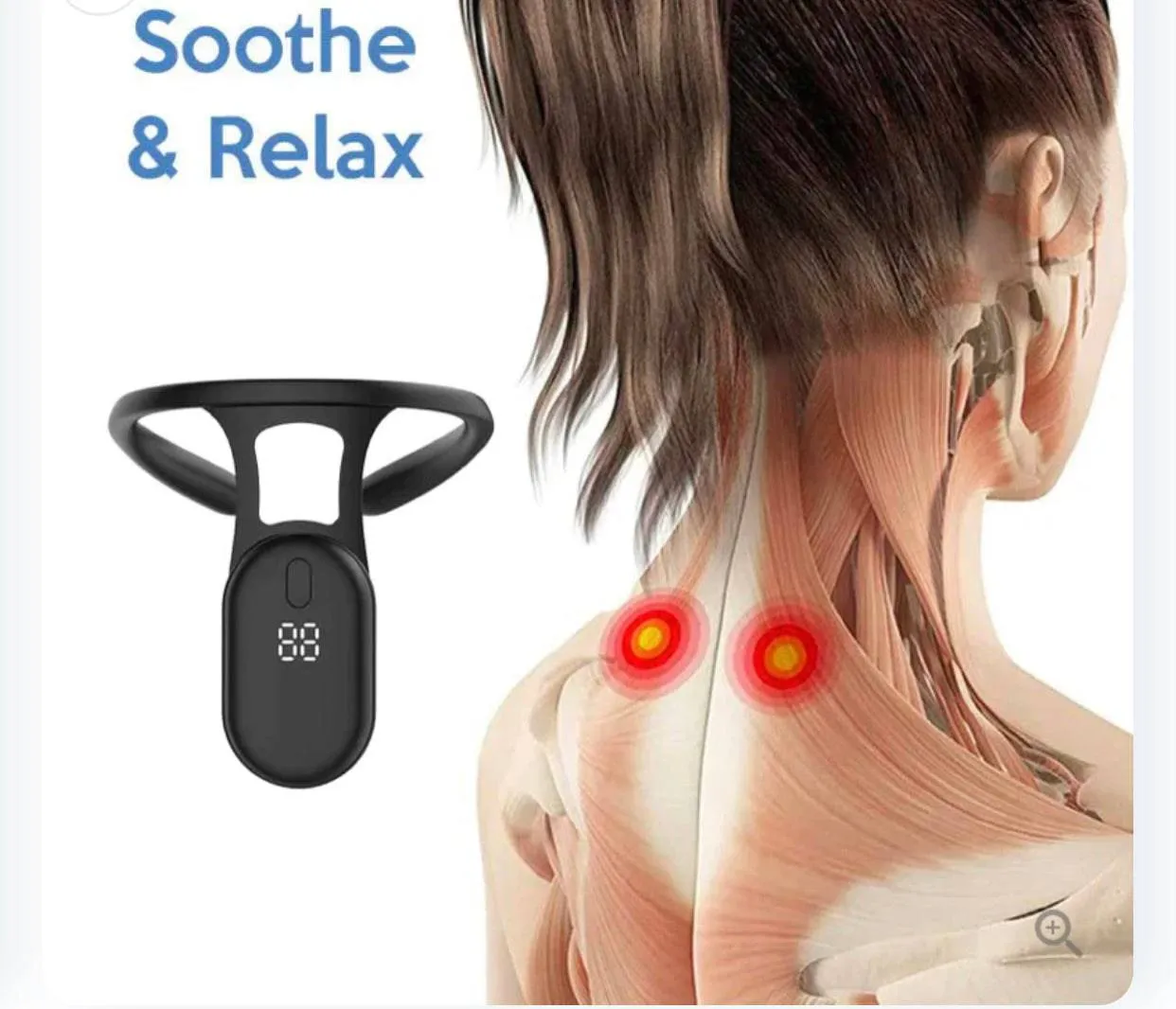 TheWellBeing SLIMORY Ultrasonic Lymphatic Soothing Neck Instrument