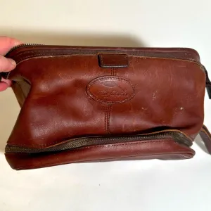 Vintage Bob Timberlake Leather Shaving Bag